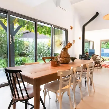 La La Lande - Hossegor - Pool Σπίτι διακοπών *